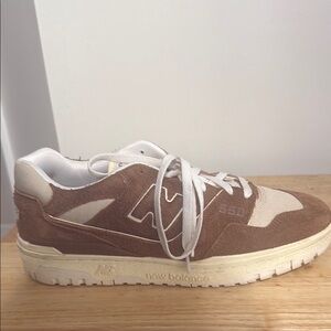 New Balance 550 Aime Leon Dore Brown Suede Sneakers